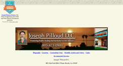 Desktop Screenshot of drpilloud.com